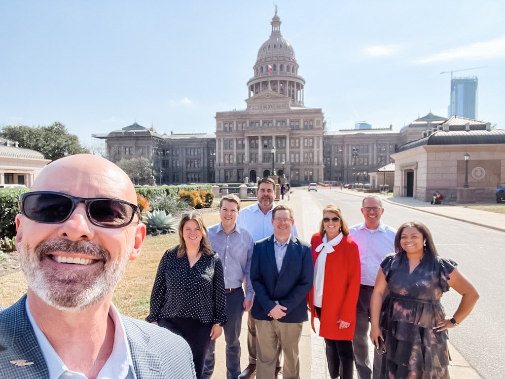 kacsmith53's tweet photo. Did you know 1 in 10 kids in the US lives in Texas? Public education matters, and we had a great week in Austin with @FISDGovAffairs advocating for Frisco ISD’s legislative priorities and for all 5.5 million kids in TX public schools. #TxEdStartsHere #txlege https://t.co/iH2ncJC8Ey