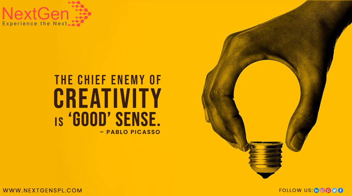 nextgenspl's tweet photo. Like a book can't be judged through it's cover. Same way creativity doesn't involve sense as a creative mind is always ready to explore.

#artist #creativity #AR #VR #thoughts #nextgen https://t.co/57ig6DwljB