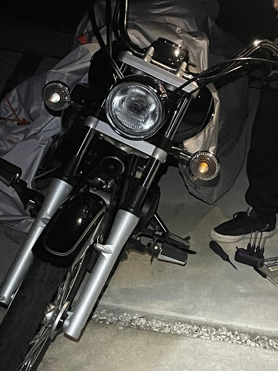 kyo_216rinrita's tweet photo. こんな時間からバイク弄りはじめるってよ。
寒すぎ https://t.co/p735MzR8bC