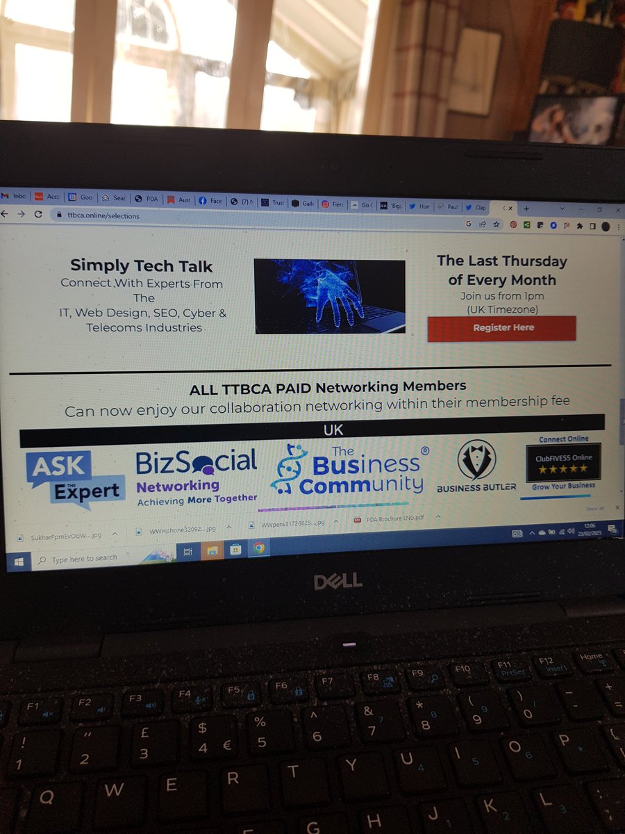 cwindley's tweet photo. #SimplyTechTalk today with @UK_CYBERSEC @UniqueBizServ and more https://t.co/v5NcYjdJtT
