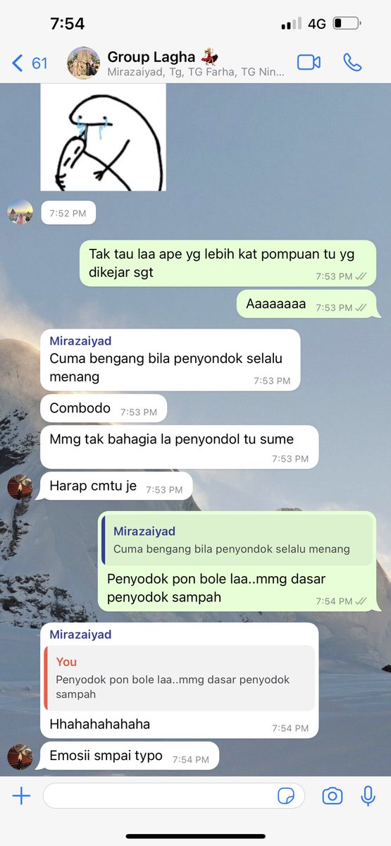 Q_Qila's tweet photo. Kami tengah emo https://t.co/9RUgbnEaPN
