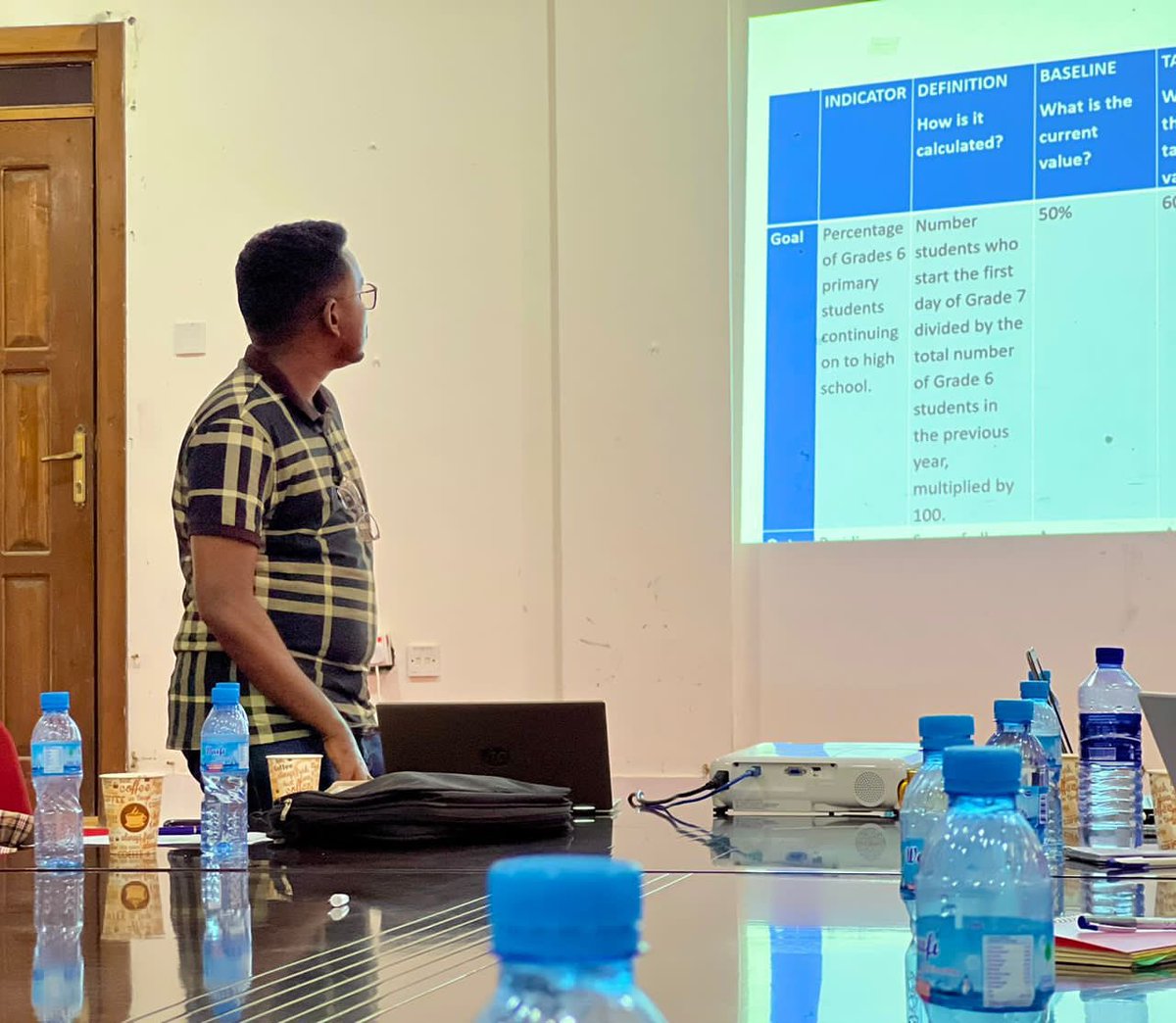 garane_farah's tweet photo. MOHADM-JSS has today concluded a four day capacity building training for its staff. The training which was about strengthening the M&amp;E &amp; Planning sectors of the Ministry was officially closed by the MOHADM-DG Aden Garane. https://t.co/6WxPn6LCet
