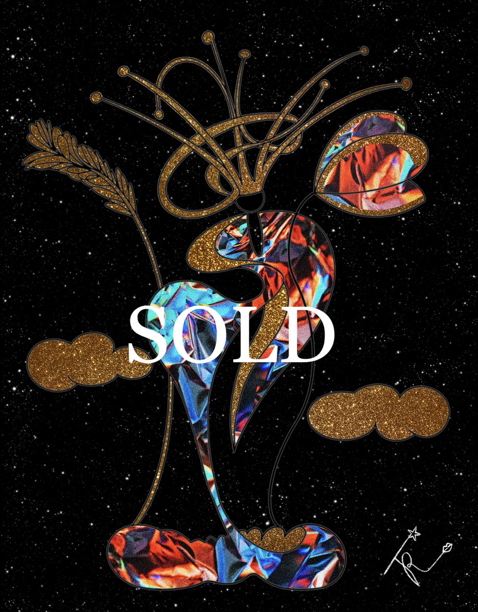 My last NFT is SOLD !! It means I'm SOLD OUT🤯  Thank you <a href="/Suchalovelyday3/">Suchalovelyday</a> 👑 for this wonderful surprise , this is such a lovely day ❤️ I'm all moved cause everything went so fast ..🥹 Thank you all for believing in me I have plenty of surprises to come it’s just the beggining⚡️