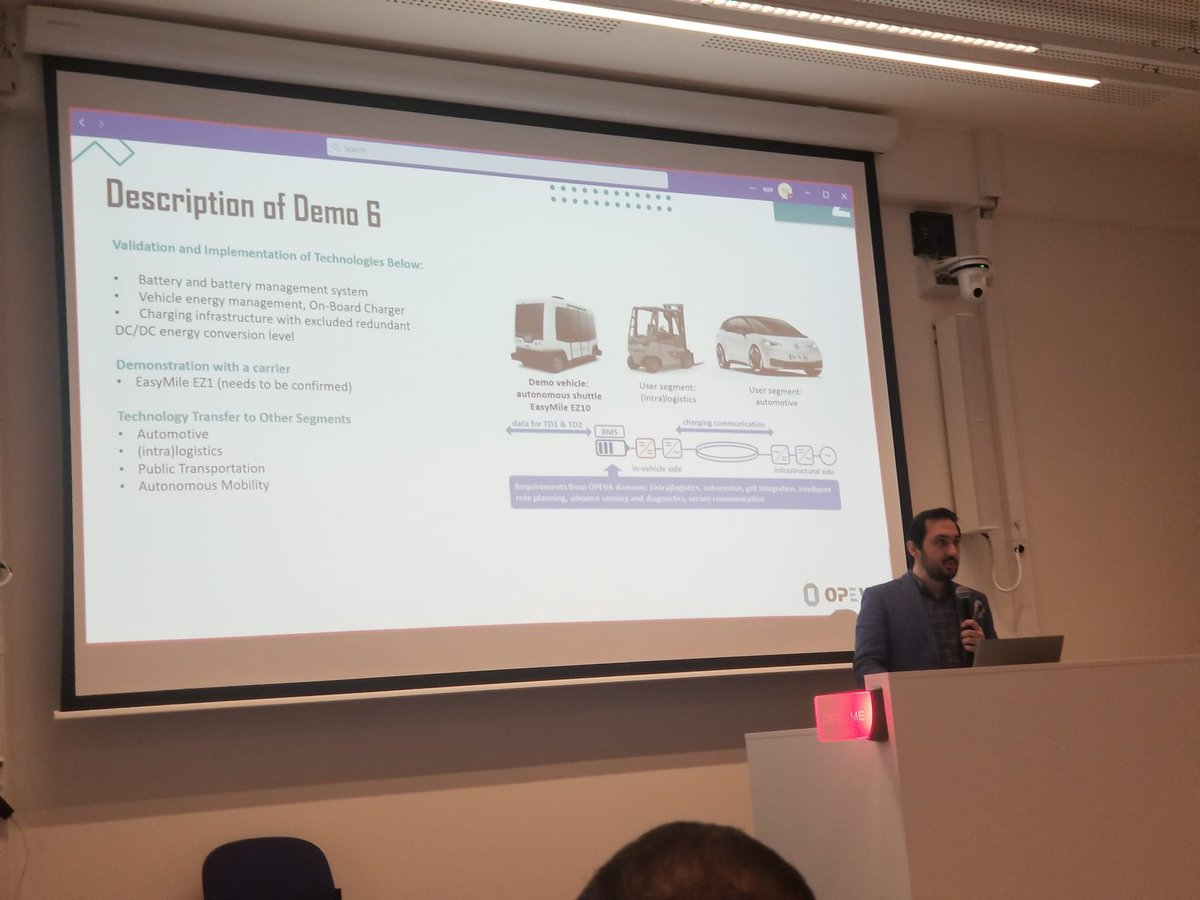 TogiTeknoloji's tweet photo. Kick off meeting of project OPEVA. #bms #bms1201 #bms1810 #bms1801 #bms1202 #int201 #batteries #batterytechnology #libat #togitek #lithiumion #batterymanagementsystem #energystorage #electricvehicles #mobility https://t.co/BHIZAQxAp7