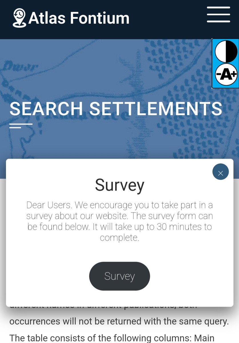 Dear #TTHistorians and #TTGeographers  outside from Poland!!! We need your professional expertise! Our colleagues from Dep. of Historical Atlas are surveying #AtlasFontium 

Would you be so kind as to submit your opinions here, please?

atlasfontium.pl/language/en/