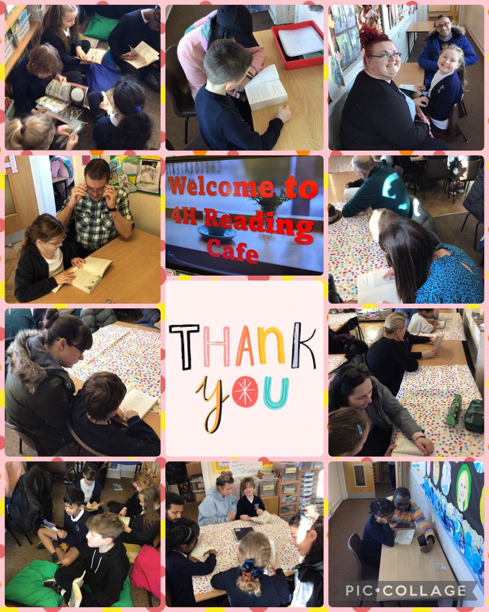 A huge thank you to everyone who came to our first 4H Reading Cafe! It was so lovely to see you all and it was buzzing with avid reading! We all agreed that we must do another one! <a href="/ololprimary_HT/">Headteacher at OLOL</a> <a href="/ololprimary/">Our Lady of Lourdes</a> @6RB_MissRoss