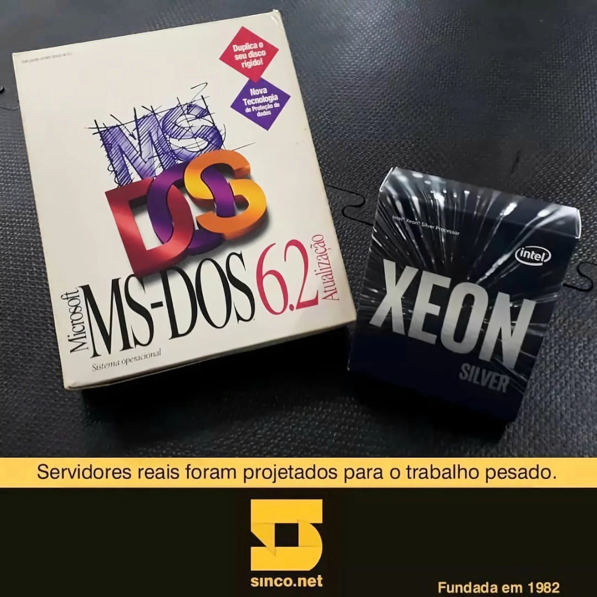 Sinco_Brasil's tweet photo. No #TBT de hj voltamos para 1994, com esse #Microsoft MS-DOS 6.2 #Original aí da foto!
Lá se vão #29anos e esse #MSDOS62 ainda está em nosso inventário de #museu!
#Tradição #Desde1982 #Sinco #41anos #TBT1994 #throwbackthursday #happytbt #happytbthursday https://t.co/Jc8Re9uvaG