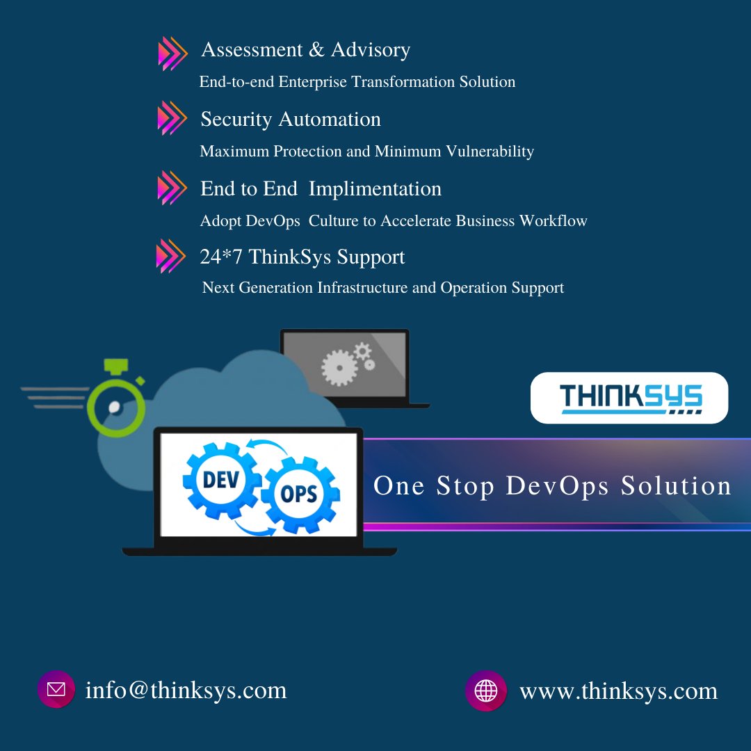 thinksysinc's tweet image. Outsourcing your DevOps is probably the game changing decision you need for taking your business operations a level up. Contact us to know more!
.
.
#devops #devopsservices #devopstools #devopsengineers #devsecops #coding #programming #developers #technology
