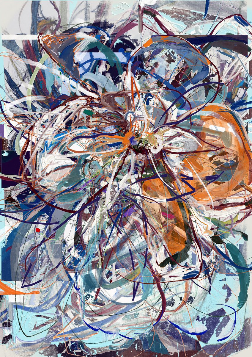 paranoidhill's tweet image. Gm peeps

wild at heart (own version)

Mixed media, 2023