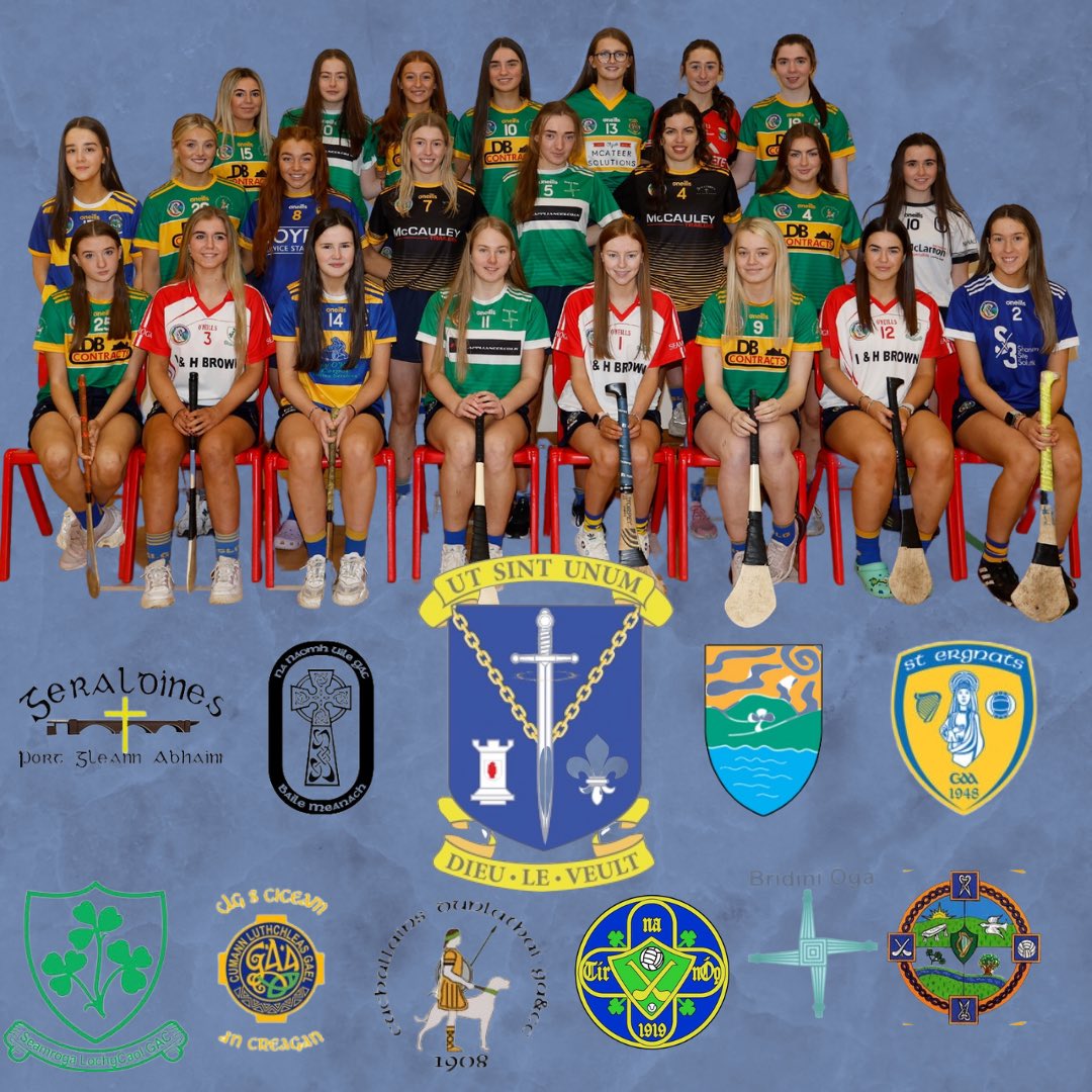 10 clubs🤝
1 team 🔵🟡

So many club teams from <a href="/AontroimGAA/">Antrim GAA</a> <a href="/CamogieAontroim/">Antrim Camogie</a> coming together to form one special bunch of camogs!

One of the most special things about school sport 🤞🏼

Thanks to <a href="/Cattach2/">JOHN Curly McILWAINE</a> for the picture 👏
<a href="/AllSaintsGAC/">All Saints GAC</a> <a href="/Tirnanoggac/">Tír na nÓg GAC</a>