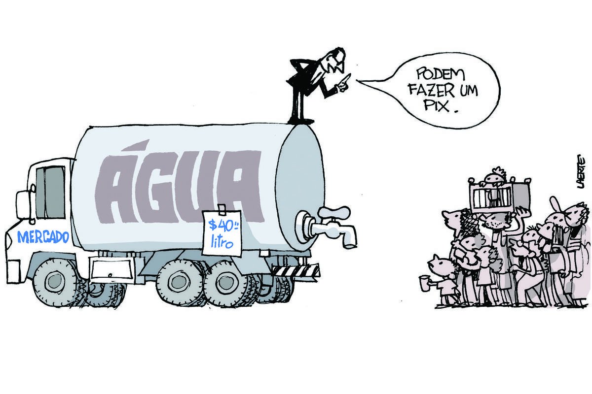 charge de hoje, na Folha de S. Paulo: 