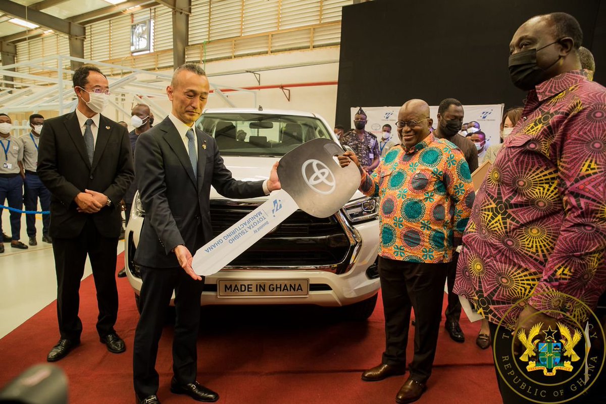 NanaKwame_off's tweet photo. ๐๐ข๐ ๐๐จ๐ฎ ๐๐ง๐จ๐ฐ
For the #FirstTimeInGhana five of the six largest car manufacturing companies in the world have established car assembly plants in Ghana. ๐๐ฌ๐ญ https://t.co/593yA5cnwq