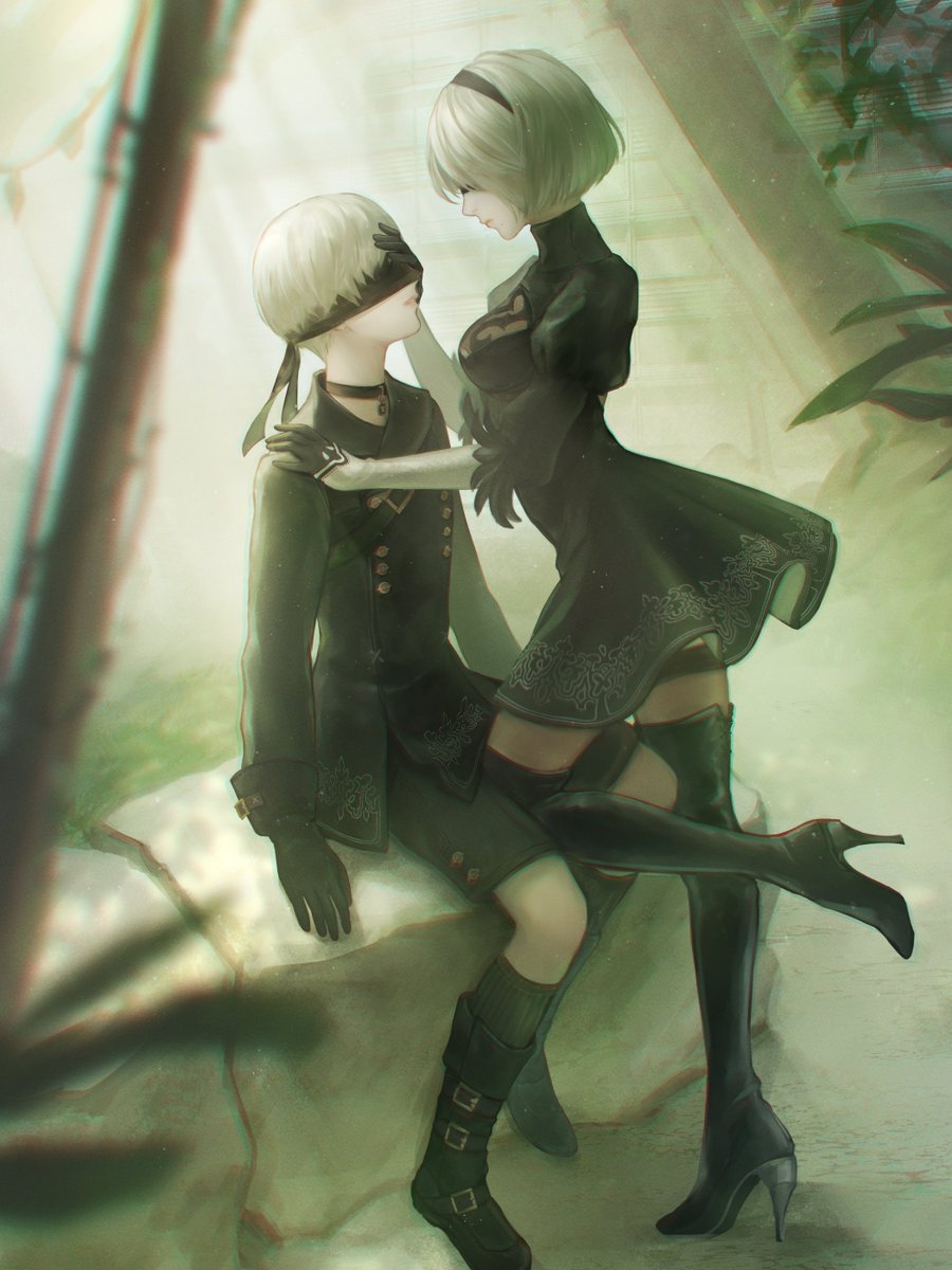 ui_michiko's tweet photo. 6周年おめでとうございます！2Bと9Sが大好きです😭❤
#NieR #NieRAutomata #ニーアオートマタ https://t.co/kfn2H0sGDH