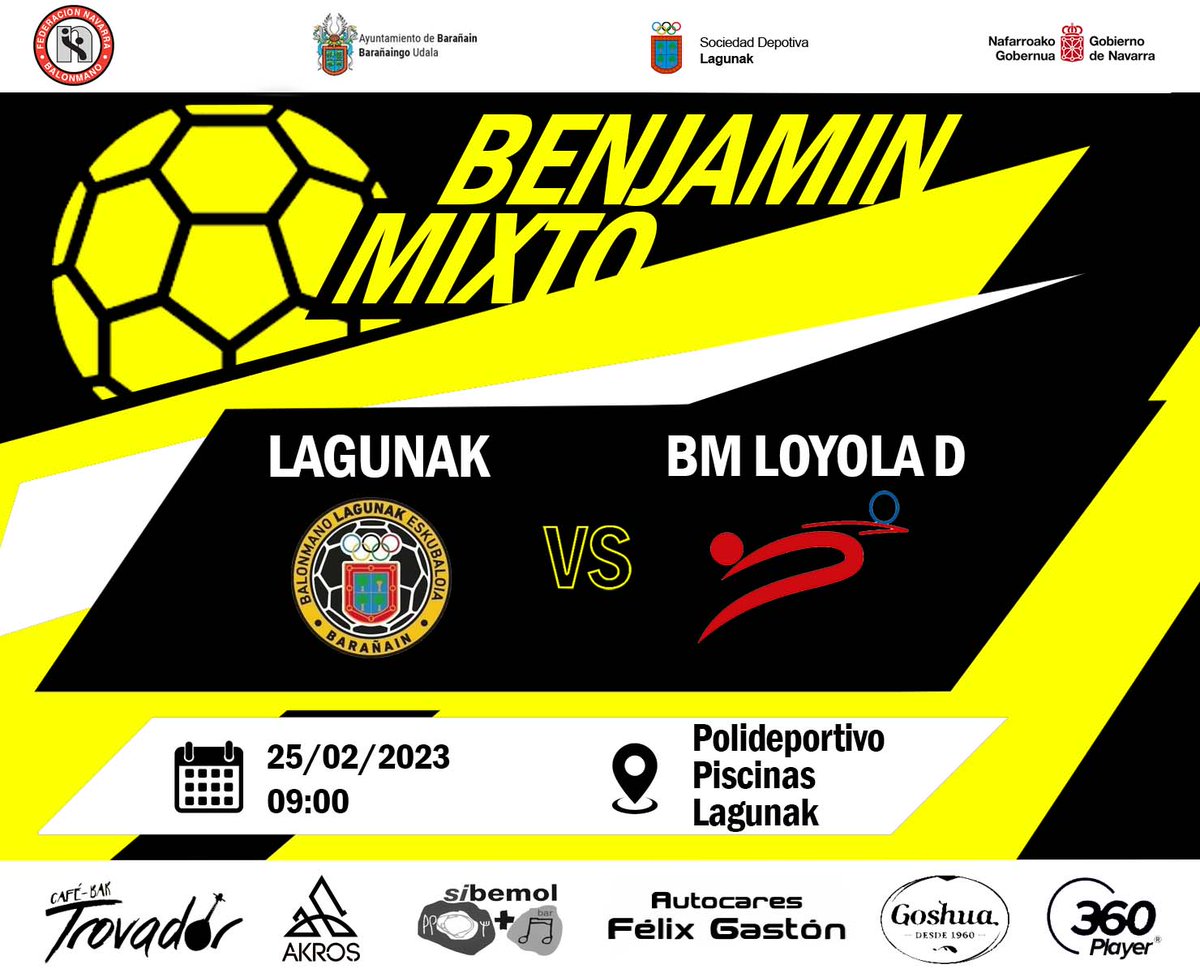 Balonmano LAGUNAK Eskubaloia tweet media