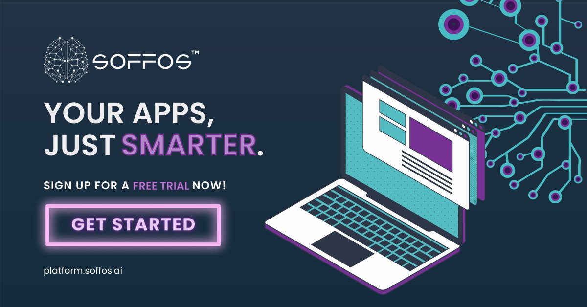 SoffosAI's tweet photo. Develop cutting-edge NLP applications with the Soffos Developer Platform. 

Sign up for a free trial today and get $50 worth of credit. https://t.co/hNYum8Urai

#conversationalai #naturallanguageprocessing #developer #apis #chatbots #apidevelopment #apiintegration #apideveloper https://t.co/ioaNBYtyjO