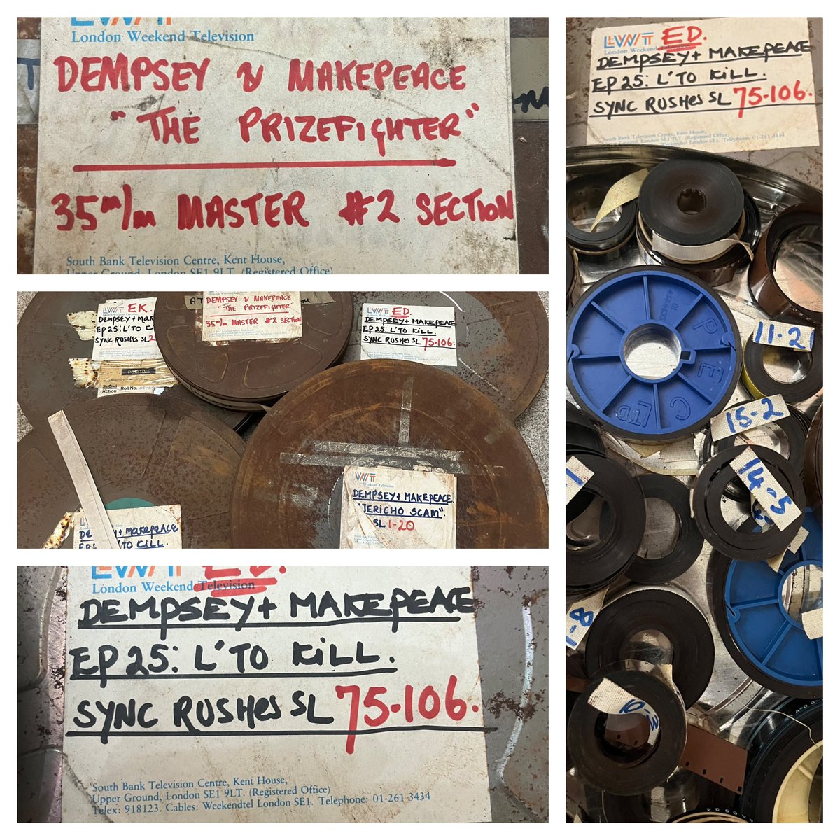 Yo! Original master reels from the show! Out takes, bloopers and unseen footage. Coming soon….