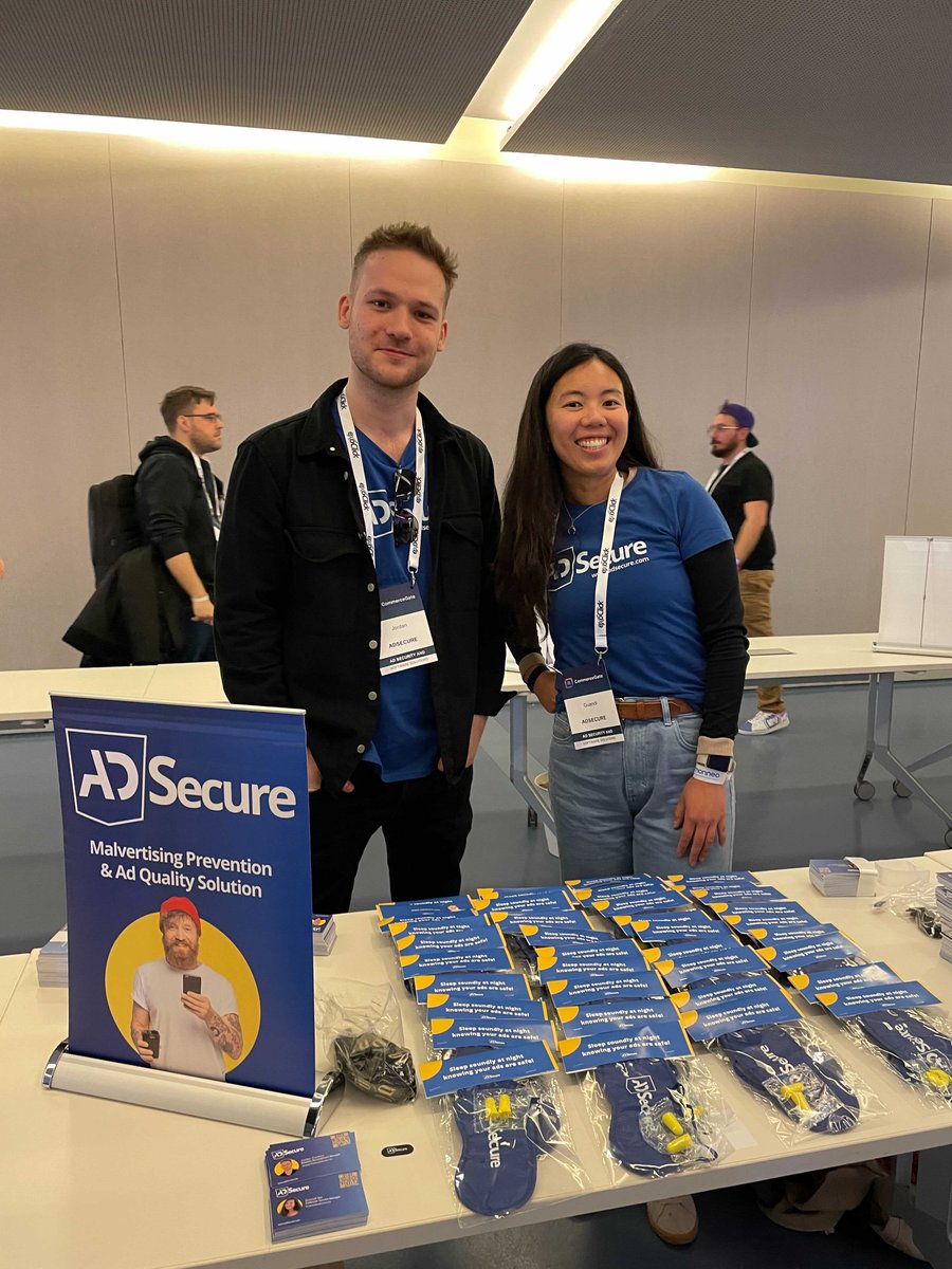 adsecure_lab's tweet image. AdSecure is having a blast at #TESCascais #TESAffiliateConferences lets talk #adsecurity, #onlinebrandsafety and #adcompliance