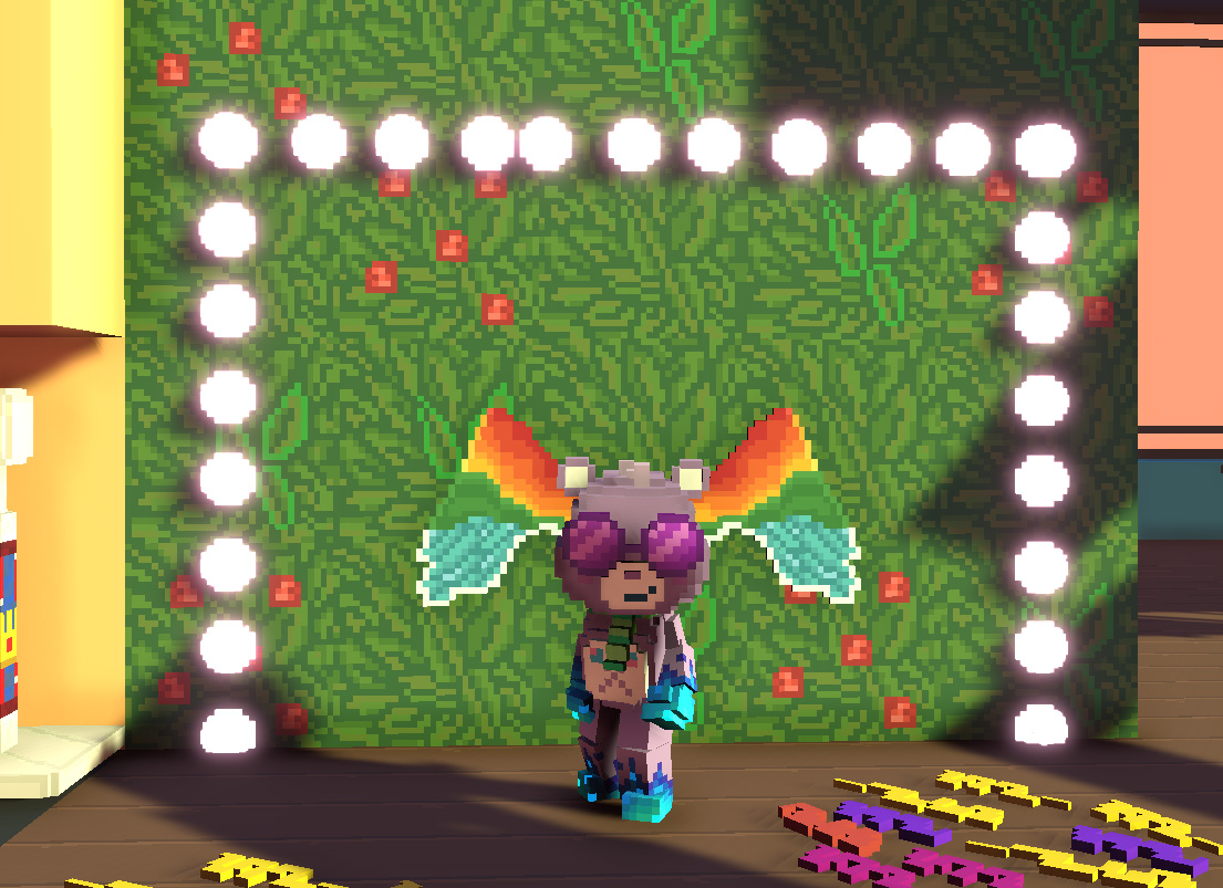 jope_st's tweet photo. @TheSandboxGame @hermitcrabgame Celebrating the Carnival in the SportsLand experience by @hermitcrabgame ! 🥳 https://t.co/iEHV6rB3Bh