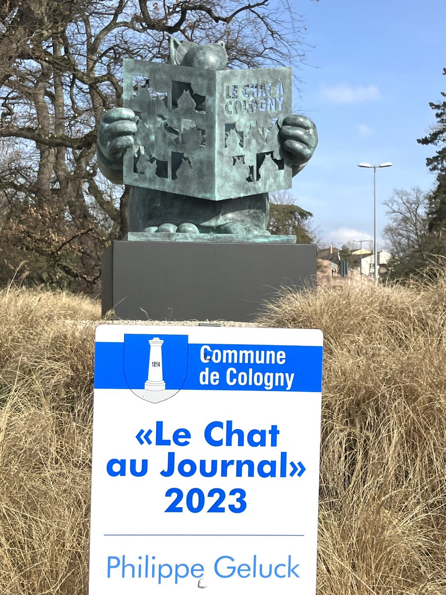 GmurHelen's tweet image. #Thursday #Cologny #Geneva #Switzerland 🇨🇭
#LeChatauJournal #PhilippeGeluck 
#BodmerFoundation
#Restaurant #Lunch #LeLiondOr
#FrenchRestaurant

fondationbodmer.ch/en/

leliondor.ch