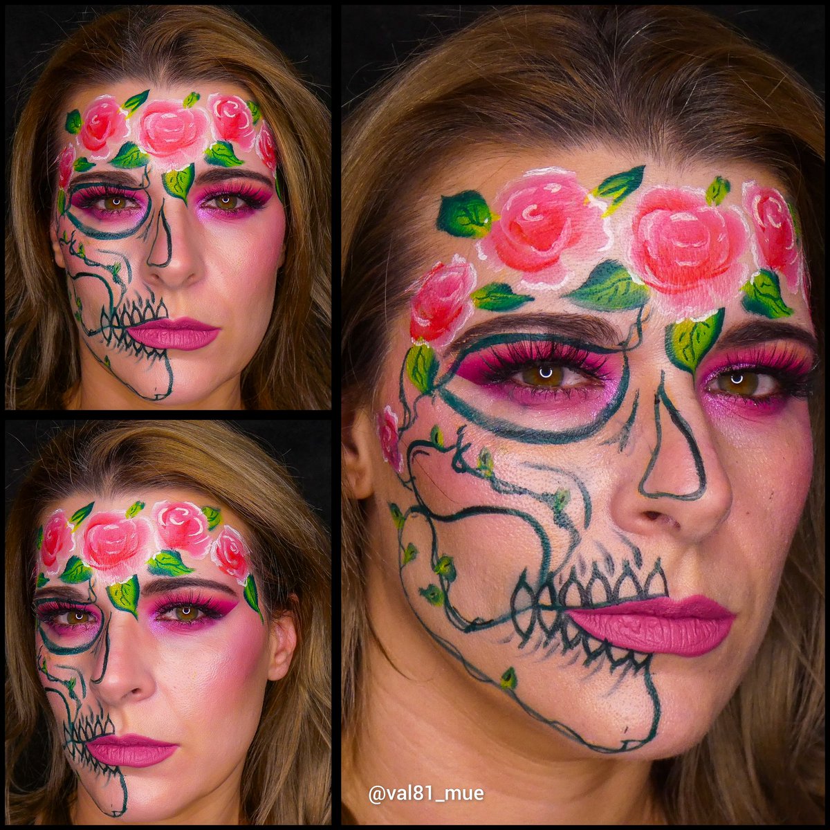 #skullandroses kind of day. Full description of products used as instagram.com/val81_mue 
<a href="/ColourPopCo/">ColourPop Cosmetics</a>
<a href="/jeffreestarcos/">Jeffree Star Cos</a>
<a href="/MorpheBrushes/">Morphe</a>
<a href="/Maybelline/">Maybelline New York</a>
<a href="/handaiyan/">Cute Girls</a>
<a href="/KokieCosmetics/">Kokie Cosmetics</a>
<a href="/stilacosmetics/">stilacosmetics</a>
<a href="/limecrime/">Lime Crime</a>
<a href="/juviasplace/">Juvia's Place</a>
<a href="/hudabeauty/">Huda Beauty</a>
@Bowitzki
<a href="/Eyeko/">Eyeko</a>