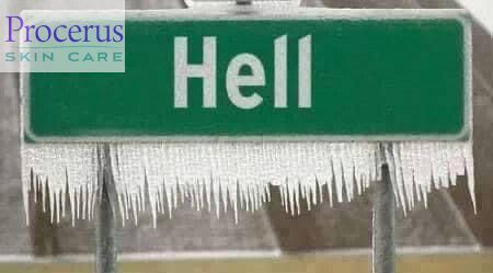 If you were waiting until Hell freezes over to start your skin care journey then today's the day! Call or text to set up your consultation 734-794-:3786. #skincare #annarbor