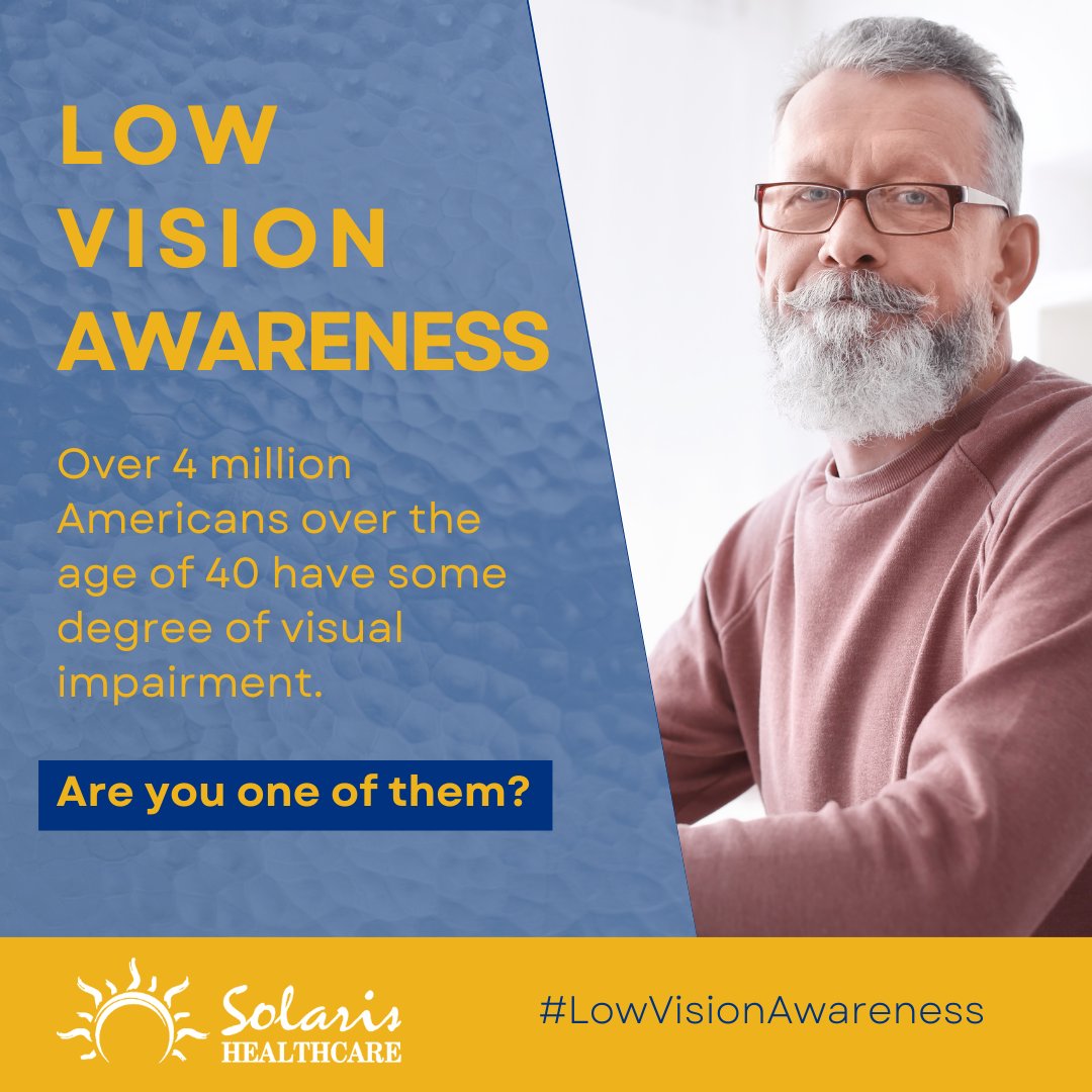 SolarisPCFL's tweet photo. This month, we honor individuals who are living with low vision and raising awareness about the importance of proper care. 
#LowVisionAwareness #SolarisPlantCity  #SolarisStrong💙 https://t.co/zM9JG4avbm