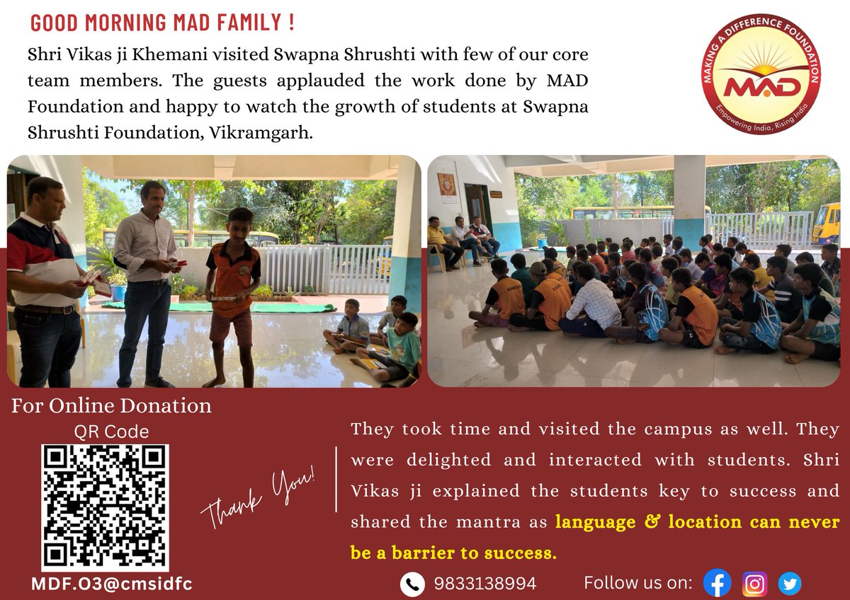 Making A Difference (NGO) tweet media