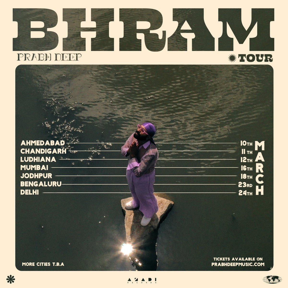 Bhram tour ki kahaniya saalo tak sunai jaegi! 

Tickets lo aur milo apne shehar mei - bhram.prabhdeepmusic.com/bhram-tour/