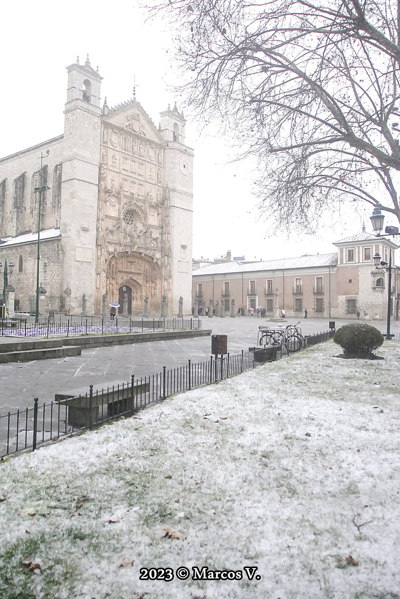 marcosvs84's tweet photo. En Valladolid también nieva. https://t.co/kUP3JhgfSg