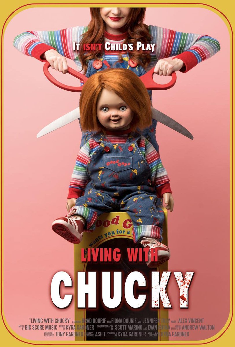 Living with Chucky (2023) - ( Documentaire )
#livingwithchucky #doc #documentaire #kyraelisegardner
Date de sortie : 04/04/2023