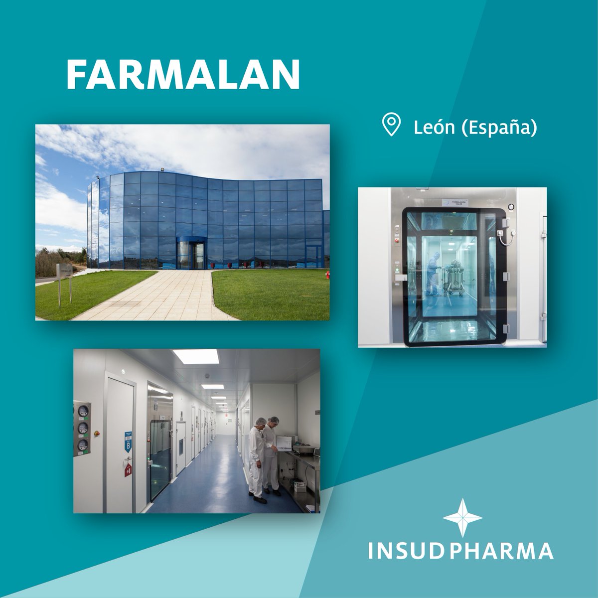 Chemo_Pharma's tweet photo. Farmalan es nuestra planta en León dedicada a medicamentos inyectables hormonales, cuenta con tecnología de última generación y en la actualidad emplea a más de un centenar de profesionales.
#InsudPharma #InsuderLife #Medicamentosinyectables #Farmalan #empleoenLeón https://t.co/ltYT2Cn1qH