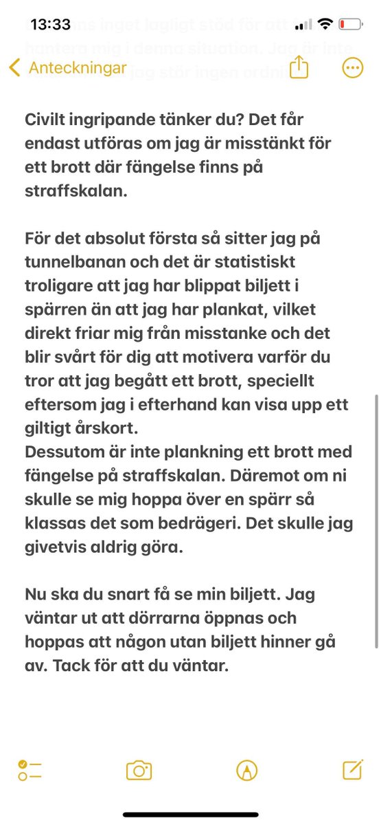 Vad lite rättshaverist min syrras kille är! Imponerande