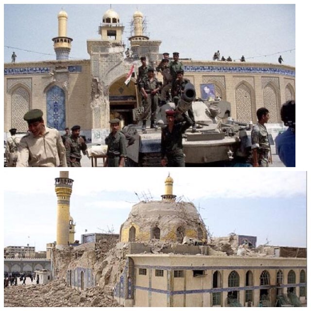 MutiirShawkat's tweet photo. الارهاب السني مصدره سقيفة ابو بكر وعمر فمن السقيفة بدأوا بقتل اهل البيت وقتل شيعتهم 
#جريمة_تفجير_مرقد_العسكريين https://t.co/bDfq22rtIu