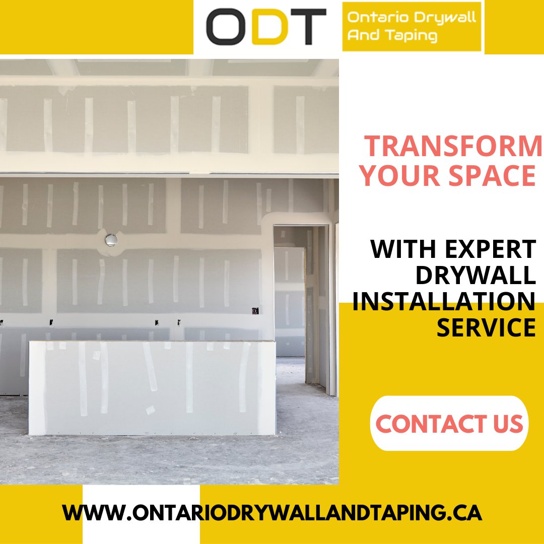 Ontario Drywall And Taping (@OntarioDT) / Posts / X
