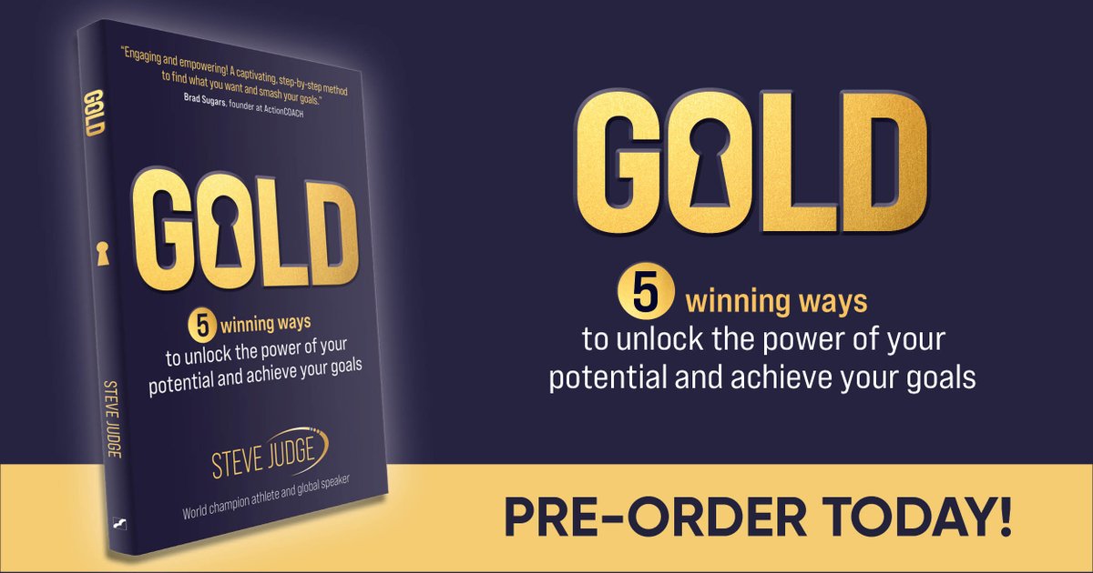 SteveJudge's tweet photo. Fabulous news, my new book is now available for you to pre-order by simply clicking on the link in the comments section that will take you to the specific webpage.

The first 100 sold will be signed and messaged by me.

 #goodtogold https://t.co/T7Q6tBqz7y