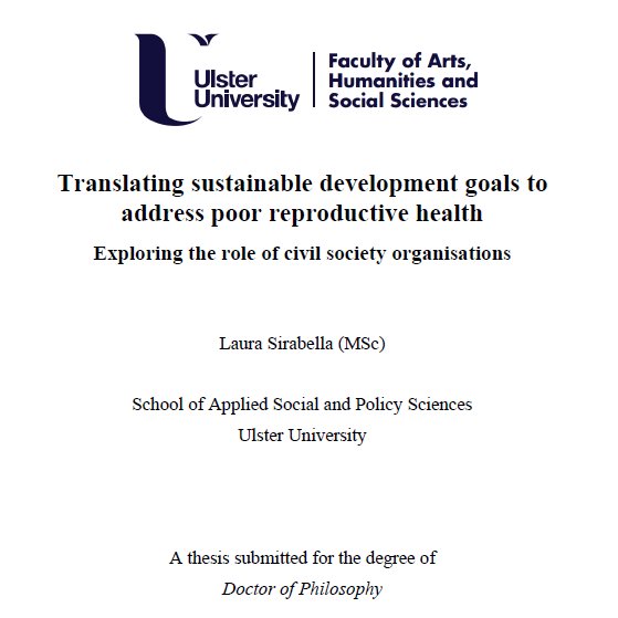 And finally that day arrived, I submitted my #PhDthesis! 🥳 Can't say how happy I am🤩 Huge thanks to @FabsUganda and @Coherinet2 and to my supervisors @DrBloomer @hamilton_ja @piersonclaire 🌟 @UlsterUniPhD @ASPS_UU @UlsterUni @UA_DTA