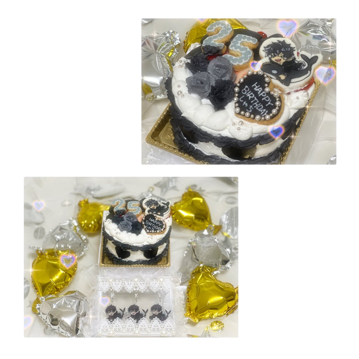 4tttta's tweet photo. しゃちくん🖤🖤🖤
お誕生日おめでとう〜！！！🎉✨
25歳の誕生日お祝いできて
本当に嬉しい！«٩(*´ ꒳ `*)۶»
出会えたことに感謝しかない…！！
しゃちくんにとって最高に
幸せな1年になりますように、
この先も推していくし、だーいすき💓
#しゃち生誕祭2023
#しゃちのいる生活 https://t.co/MSmm8htGJd