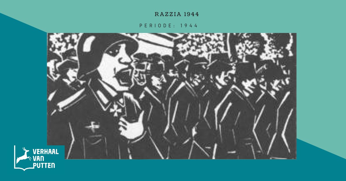 CANON VAN PUTTEN | Putten werd op zondagmorgen 1 oktober 1944 door ruim 1000 soldaten van de Hermann Göringregiment omsingeld. Iedereen moest naar de Oude Kerk en de Openbare Lagere School op de markt. Lees hier meer over de Puttense razzia: bit.ly/3Imy7gV
