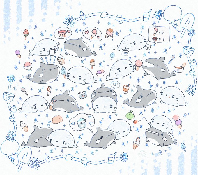 「アイス かき氷」のTwitter画像/イラスト(新着)