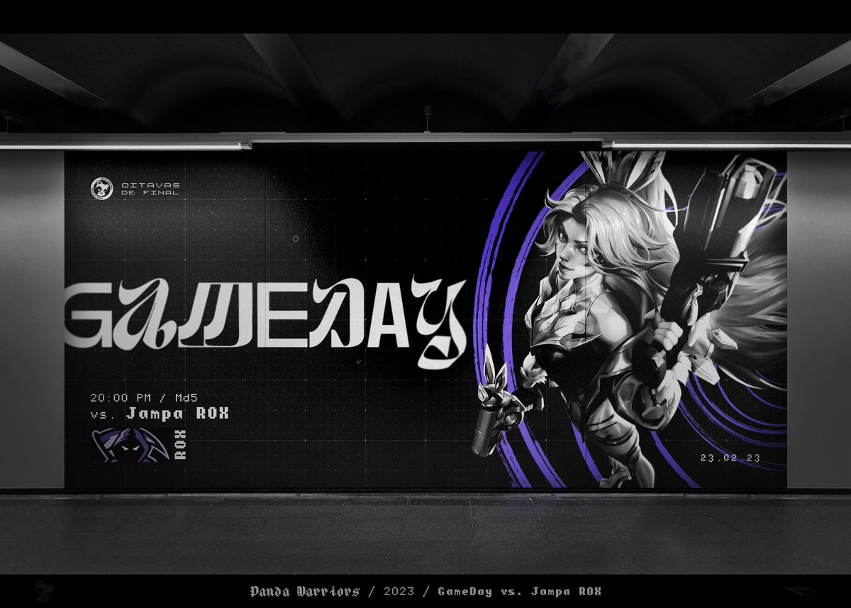 BOM DIA PANDETES!🐼

Chegou o dia da nossa primeira decisão!
Hoje enfrentamos a <a href="/jampaesports/">Jampa eSports JPA</a> em uma MD5 valendo vaga nas quartas da @empoligaoficial! Vem torcer com a gente!

O jogo é as 20h00 e a transmissão como sempre é na twitch.tv/empoliga

#GOPDW
#PANDADAY