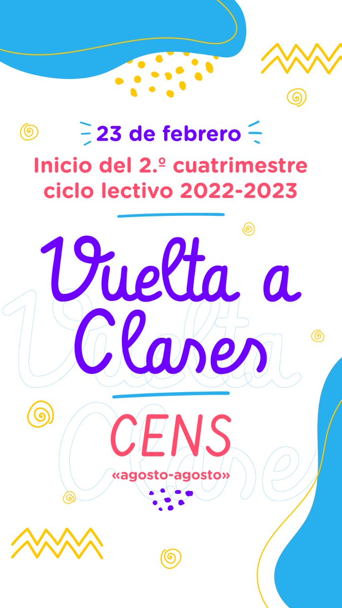 CuervoSocial's tweet photo. ¡Vamos CENS queridos! Con todo💪 https://t.co/YohyRxSgiG