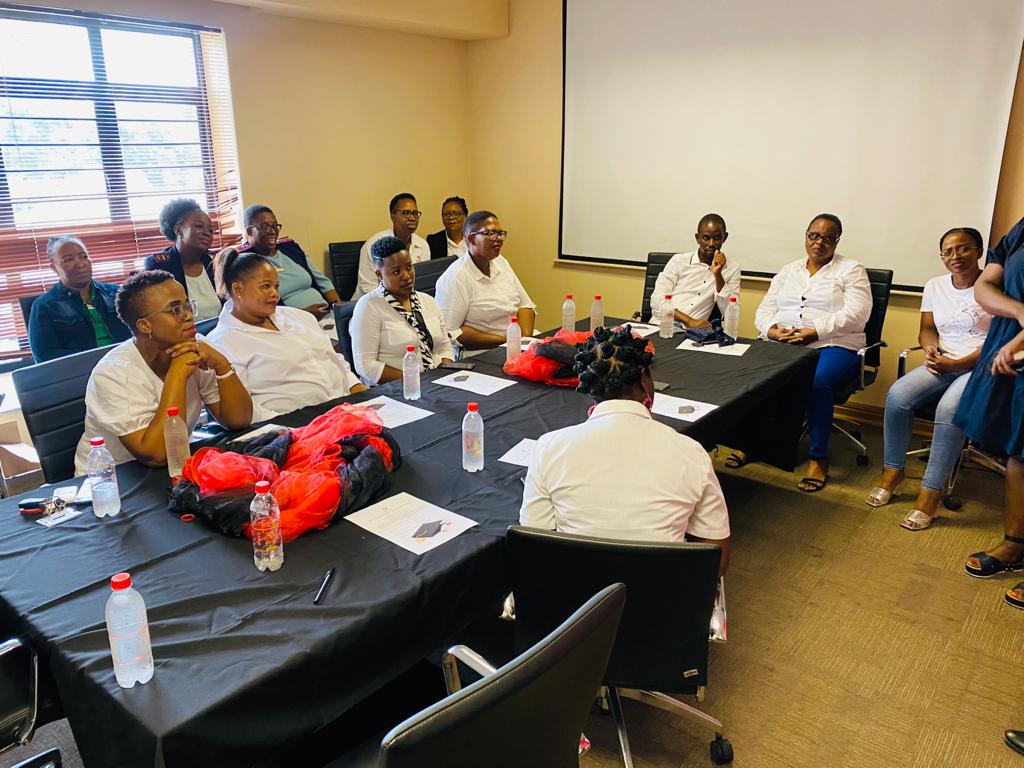 Auruminstitute's tweet photo. Congratulations to DOH councilors for receiving their Basic Counselling Skills certification at Brits Hospital. The training was facilitated by Aurum Brits and Aurum staff. 👏 https://t.co/NXj0FPAT24