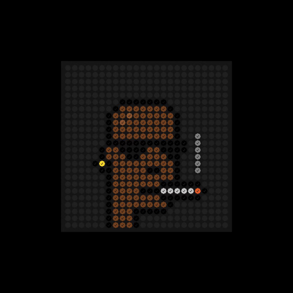 graceb_art's tweet image. checkpunks #1364, 2433 by @0xRoh 
@checkpunks 
@jackbutcher checks.art/feed