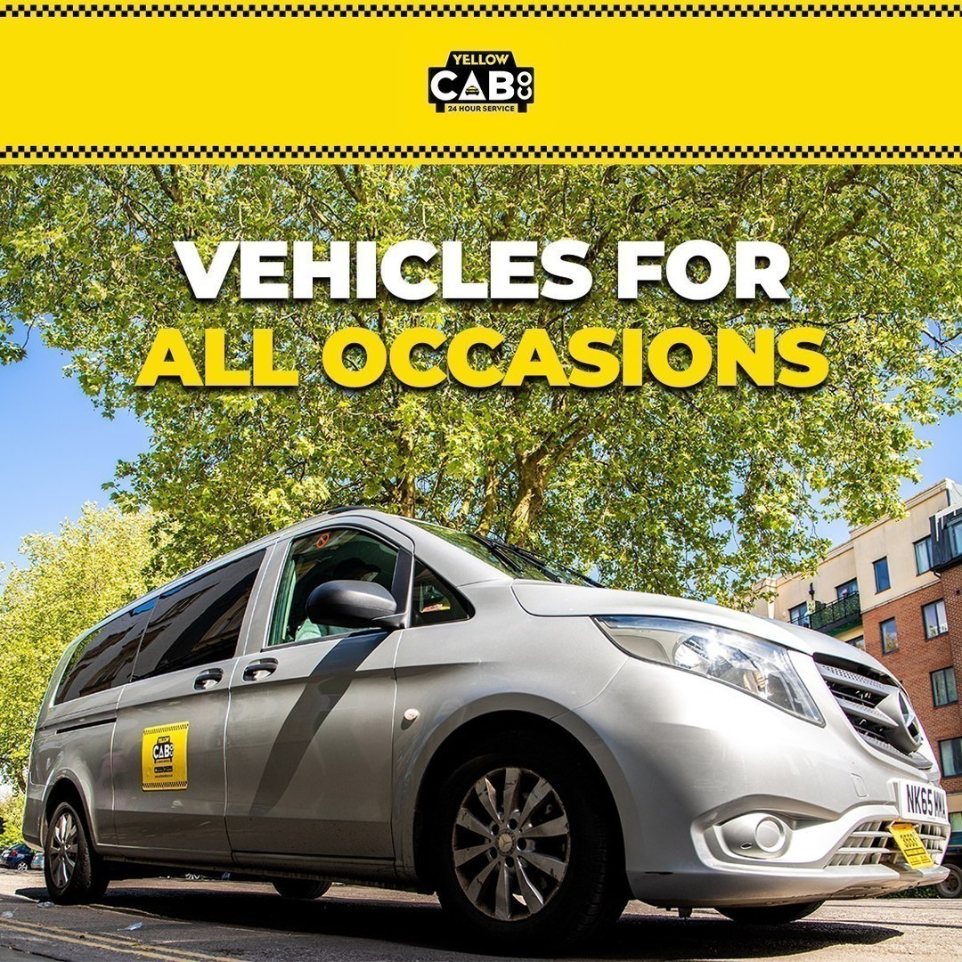 YellowCabBrist's tweet photo. Don't let a busy weekend stop you from getting where you want! 🚕
We have vehicles for all occasions and group sizes so you won't miss out. ⤵️
📞 → 01179 231515
📲 → https://t.co/GGgz4V8ynG

#YellowCabs #Taxi #Bristol https://t.co/ATiIagAoan
