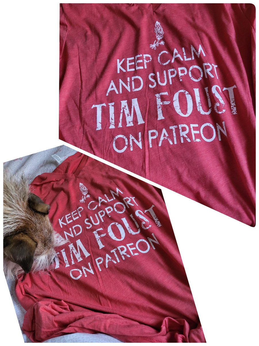 Do exactly what it says on the t-shirt! 😎 @TimFoustMusic #timfoust #patreon #support