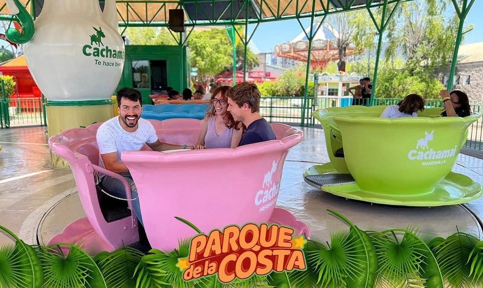 Buen dia!!!! Arranco al jornada contandoles la buena movida de <a href="/cachamaioficial/">Cachamai</a> de tunnear el Clasico "Juego de las Tazas" en el Parque de La Costa para llegar de una manera diferente a grandes y chicos. @ParquedelaCosta <a href="/URBANComAr/">Urban Grupo de Comunicación</a>