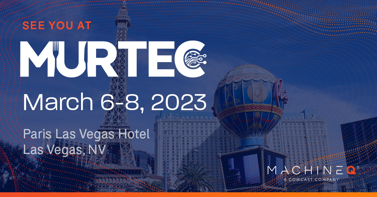 MachineQ's tweet image. Attending MURTEC? Let&apos;s connect and talk about how #IoT can help control your growing operational costs and ongoing labor shortage challenges. #qsr #enterpriseIoT #connectivity #digitalfoodsafety #operationalefficiency