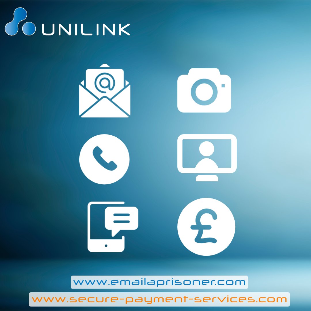 PrisonTechnolog's tweet image. Emailaprisoner operates a multitude of services which include: 
Emails and Replies, Photo Attachments, neatPhone, Video Sessions, SMS and Secure Payment Services.
 
Find out more below- 
emailaprisoner.com
secure-payment-services.com

#prisonservices #technology @Video_Sessions