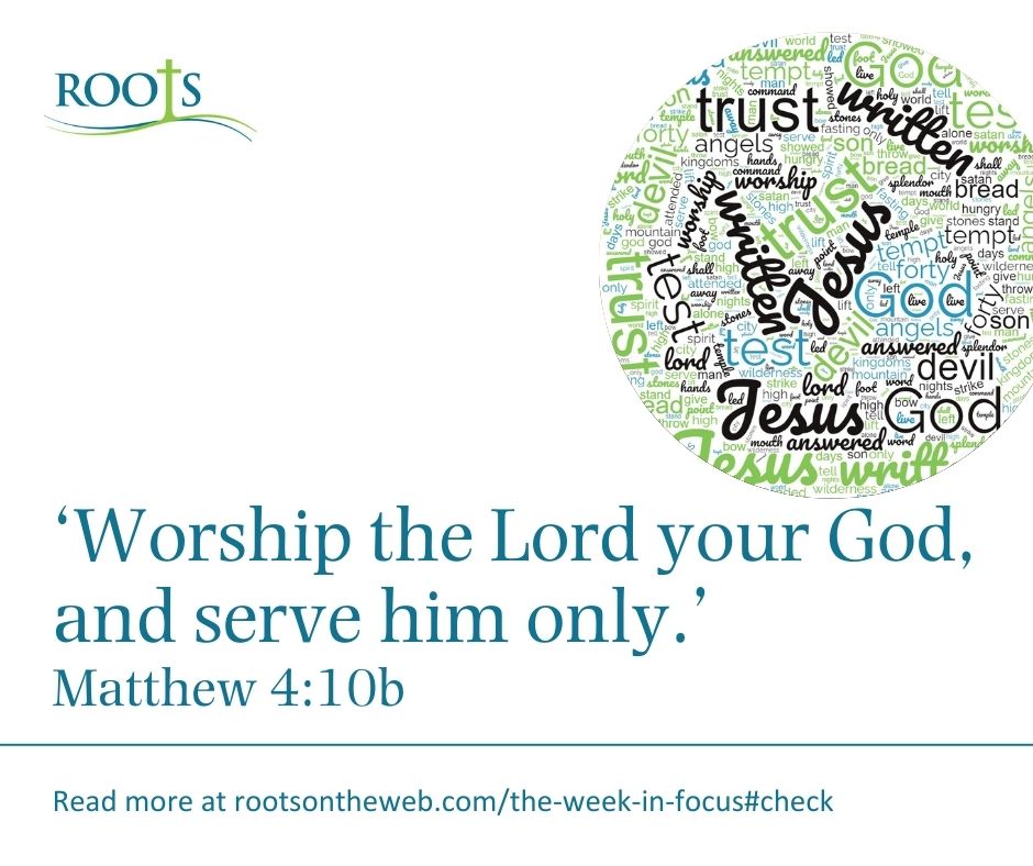 In this week’s Check in, Becky May @thercupboard reminds us that it is in the most testing periods of our lives that we discover more about those we choose to put our trust in. rootsontheweb.com/the-week-in-fo… #intergenerational #trustinGod #Lent1 #Matthew4 #SermonPrep #Lectionary #RCL