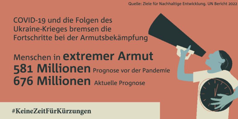 #KeineZeitfürKürzungen beim Bundeshaushalt 2024! Wir erwarten von der Bundesregierung mehr Engagement für eine lebenswerte Zukunft für alle Menschen. #weltweitwichtig #ActNow  weltweitwichtig.de